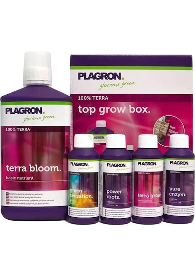 Plagron Top Grow Box Terra Starter Kit Bitki Besin Seti 3 L
