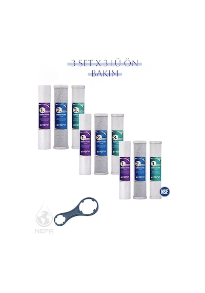 Tüm Açık Kasa Su Arıtma, İhlas Cebilion Compact Uyumlu Ön Filtre