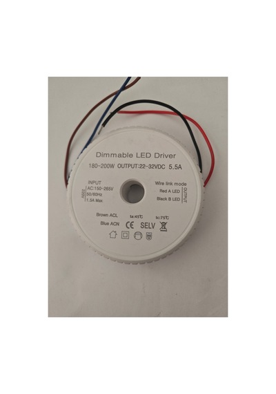 Dimmable Ayarlanabilir Led Avize Driver Sürücü 180-200w 5.5a
