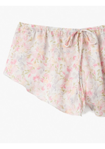 Koton Bol Kalıp Beli Bağlamalı Çiçekli Mini Şort Pijama Altı Pembe Desenli 5slk80036mw Pembe Desenli Pembe Koton Bol Kalıp Beli Bağlamalı Çiçekli Mini Şort Pijama Altı Pembe Desenli 5slk80036mw Pembe Desenli Pembe
