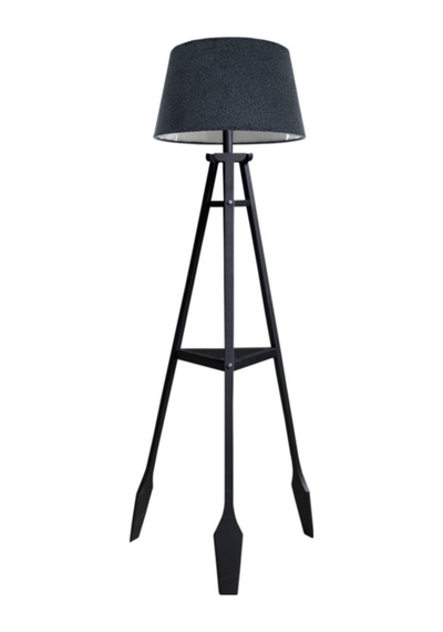 Remi 3 Ayaklı Tripod Lambader Siyah Ahşap Köşe Lambası Abajur Avize Aydınlatma Ahşap Siyah Ağaç Cou Diğer
