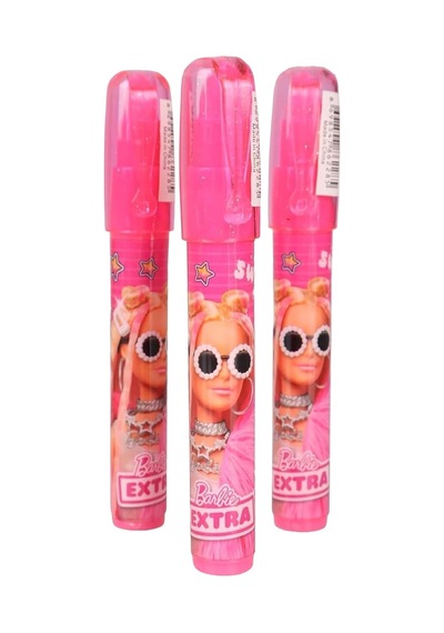 Barbie 2 Adet Roket Silgi, Lisanslı Kırtasiye Seti