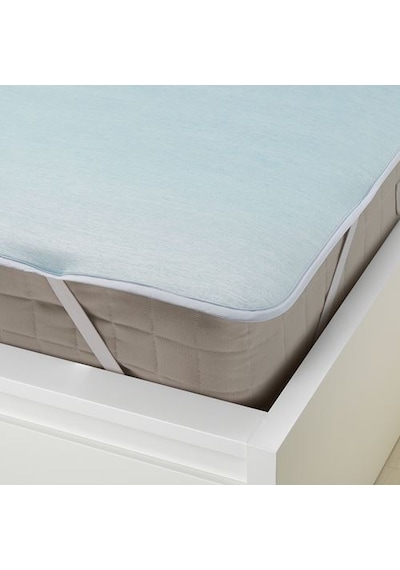 Ikea Hargınst Çift Kişilik Alez, Açık Mavi, 140x200 Cm, Soğuk Tutan Ürün