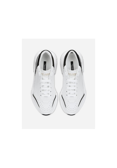 Dolce & Gabbana Calfskin Nappa White Daymaster Sneakers Beyaz