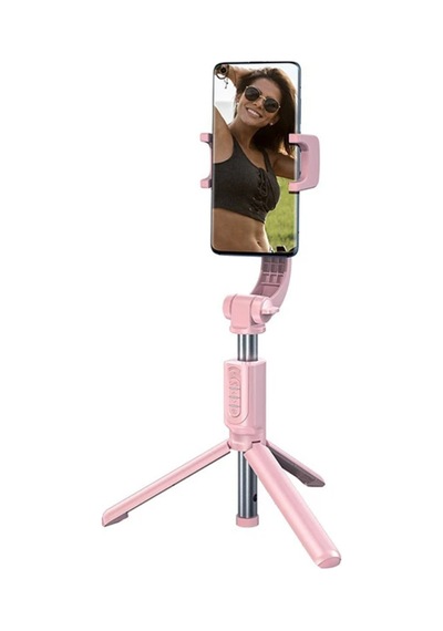 Lovely Bluetooth Selfie-özçekim Tripod Çubuğu Monopod- 5775 - Hs08371963-8863 Pembe