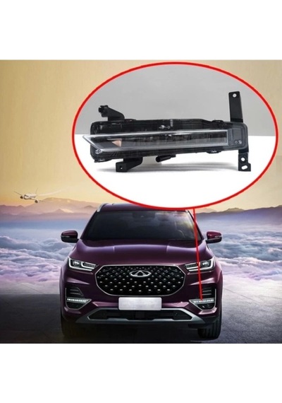 Chery Tıggo 8 Pro Avangarde Sis Farı Sol Gündüz Ledli