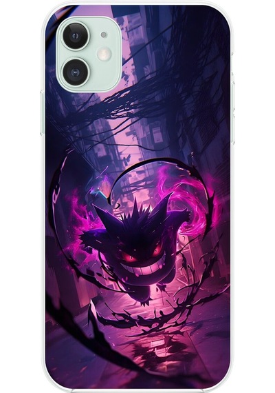 Apple Uyumlu iPhone 11 Şeffaf Kılıf Pokemon 2 Tasarımlı