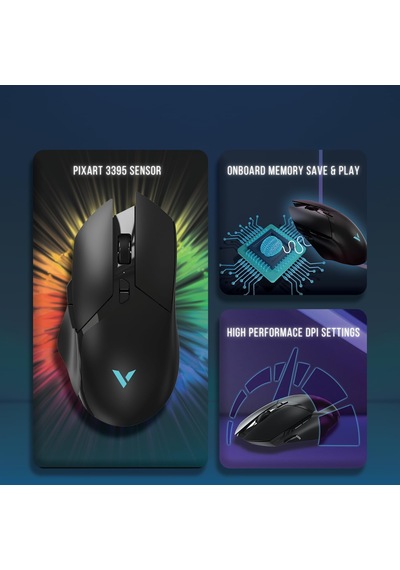 V30l 7000dpı Kablosuz/kablolu Oyuncu Mouse