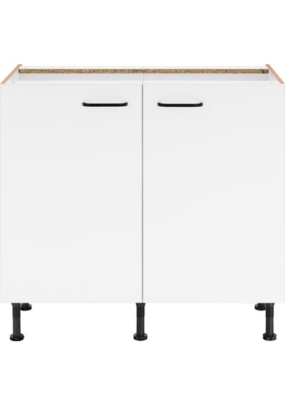 Ayaz Mutfak Alt Modül Dolap 120 Cm Beyaz