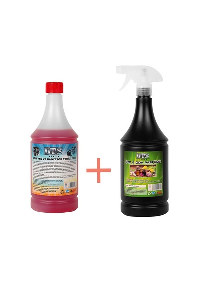 Oto Kalorifer ve Petek Temizleme İlacı 1 Lt + 500ml
