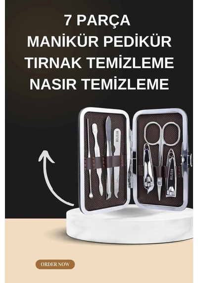Northcity Profesyonel Elektrikli Manikür Pedikür Cihazı - Evde Tırnak Bakımı Ve Nasır Temizleme Seti