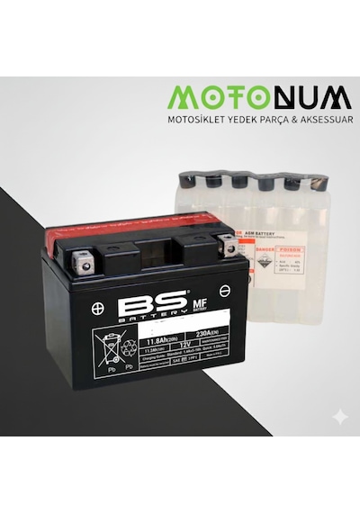 Honda St1300 A Abs Pan European Akü-bs Battery-mtak0764