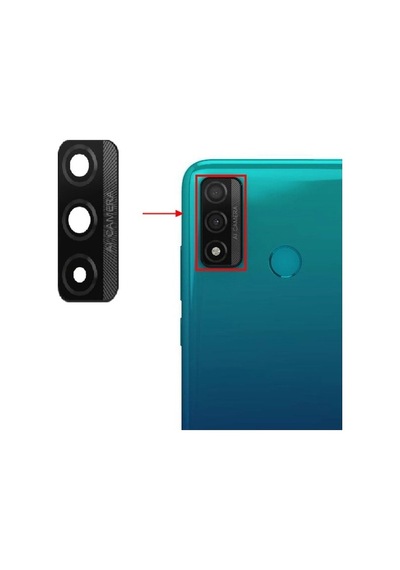 Tkgz -  Psmart 2020 Arka Kamera Camı Lens Yapışkanlı