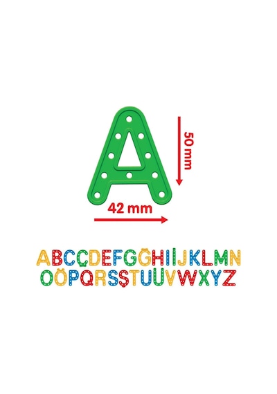 Harflerle Aktivite 140 Parça