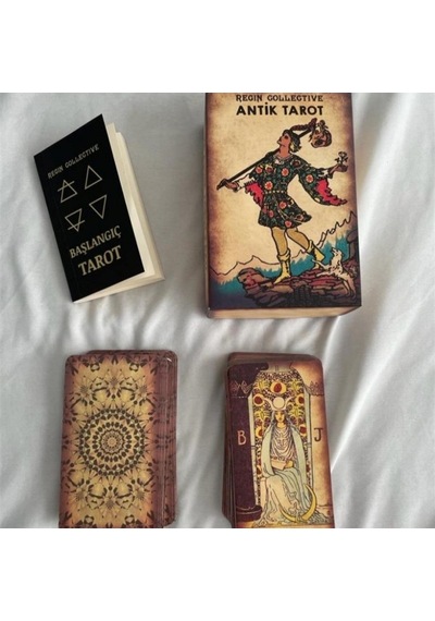 78 Antik Tarot Kartı Ve Başlangıç Tarot Kitabı