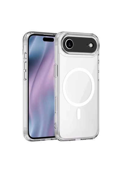 Apple Uyumlu iPhone 17 Air İçin Magsafe Özellikli Şeffaf Kılıf Şeffaf