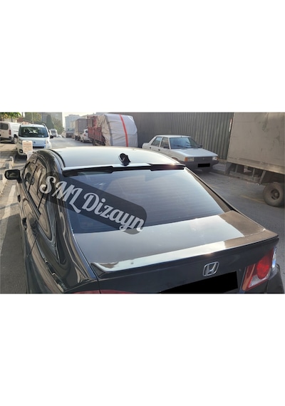 Honda Civic Fb7 Cam Üstü Yarasa Spoiler-rüzgarlık Parlak Siyah