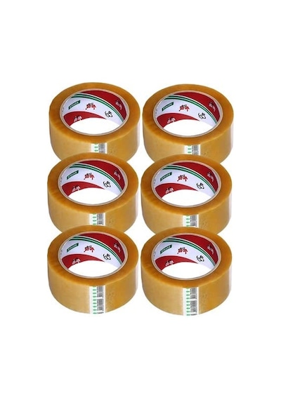 Ve-qe Şeffaf Koli Bandı, 45x100, 10 Adet Diğer