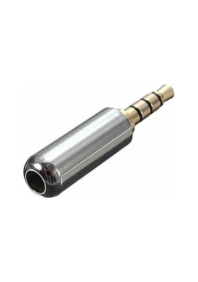 4 Pin Stereo Konnektör - Lehim Tipi - Vidalı Birleşme Gri (540685271)
