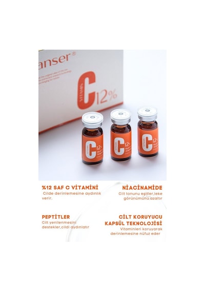 Celleanser C Vitaminli Leke Karşıtı ve Aydınlatıcı Peptitli Serum 30 ML