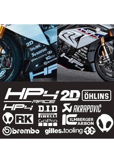 Bmw S1000 Rr Etiket Marka Logoları