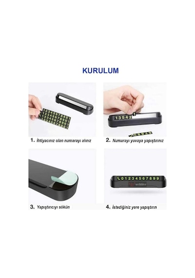 L 200 2010-2011-2012-2013-2014-2015 Otopark Numaratörü-telefon Numarası Göstergesi