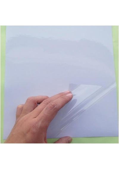Şeffaf Yapışkanlı Parlak Laminasyon Kaplama Folyosu 61 X 500 Cm