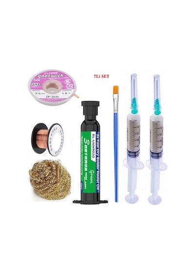 Relıfe Rl-uvh902g Uv Yeşil Jel Yol Kaplama Maskesi Ve Yardımcı Yedili Elektronik Kart Tamir Malzemeleri 2,0mm St02
