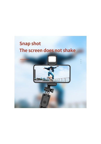Işıklı Selfie Çubuğu Kablosuz Bluetooth Kumandalı Tripot Selfie Monopod Selfie Stick Selfi Tripod