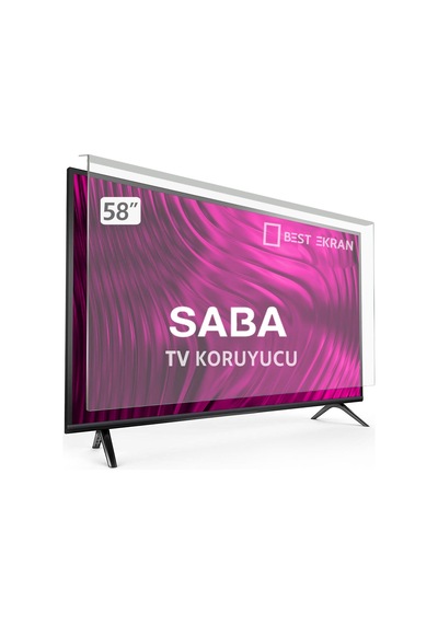 Saba Uyumlu 58" inç 146 Ekran Tv Ekran Koruyucu
