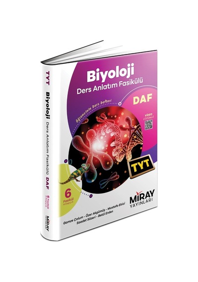 Miray 2024 Tyt Biyoloji Ders Anlatım Fasikülleri