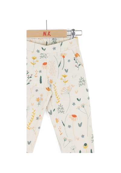 Nk Kids Kız Çocuk Sunflower Pantolon Nk-51608 Krem