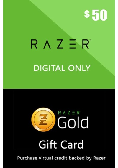 50 Usd Razer Gold Global Pin (436609142)