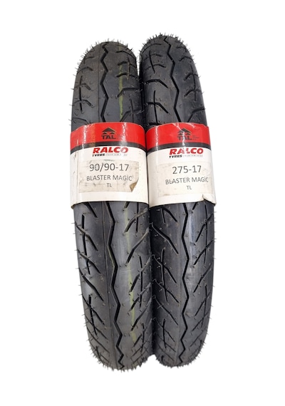 90/90-17 Ve 275-17 Tubeless - Dubleks Blaster Magic Lastik Takımı