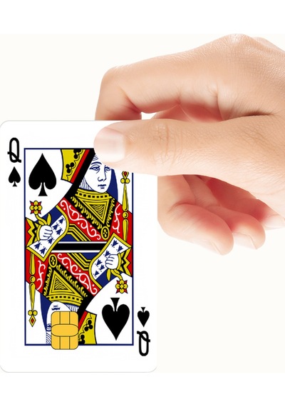 Kral Kraliçe Jack İskambil 4'lü Set Kredi/banka Kart Kaplama Sticker Standart