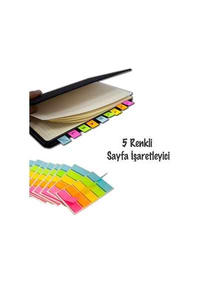 Pmp-550 5 Renkli Sayfa Ayracı