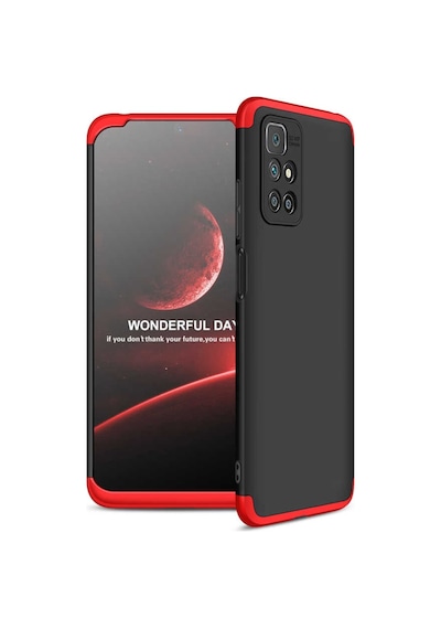 Xiaomi Redmi 10 10 2022 Kılıf Lens Tam Korumalı Gkk Sert Kapak