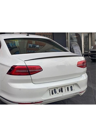Volkswagen Passat B8 Bagaj Üstü Spoiler Piano Black