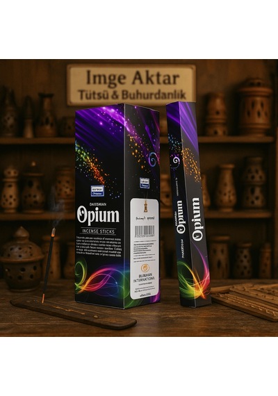 Darshan İncense Opium 20'li Çubuk Tütsü Çok Renkli