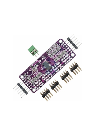 Pca9685 I2c 16 Kanal Programlanabilir 12 Bit Pwm Sinyal Oluşturucu Kartı Servo Motor Sürücü
