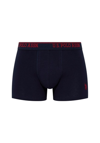 U.S. Polo Assn. U.s Polo Assn. 90005 Erkek Battal 3'lü Boxer-siyah&antrasit&lacivert Siyah