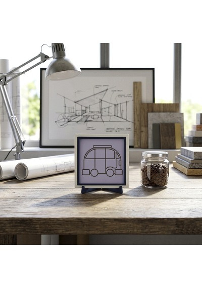 Karavan Figürlü Çağdaş Dekoratif Parça, Çalışma Alanınızı Zenginleştiren Estetik Aksesuar 10x10 Cm