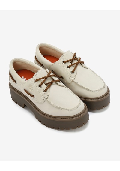 Timberland Stone Street Boat Shoe Kadın Natural Nubuck Tekne Ayakkabısı Tb0a2gvfex41 Natural Nubuck Beyaz