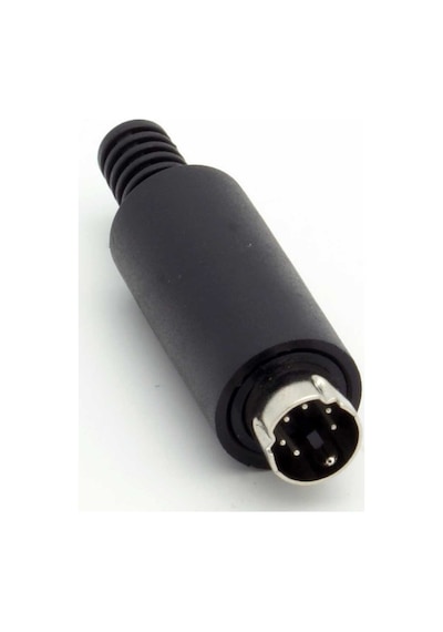 Din Konnektör - Mini - 6 Pin - Erkek