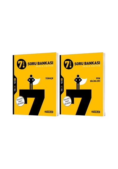 Hız 2027 7. Sınıf Türkçe + Fen Bilimleri Bağlam Temelli Soru Bankası Seti 2 Kitap Maarif Model