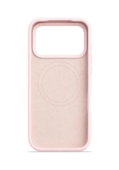 iPhone Uyumlu 17 Pro Max Aura Akıllı Magsafe Animasyonlu Silikon Kılıf Açık Pembe
