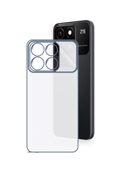 Schitec Zte Blade A35 Uyumlu Arka Yüzey Hidrojel Koruyucu Film