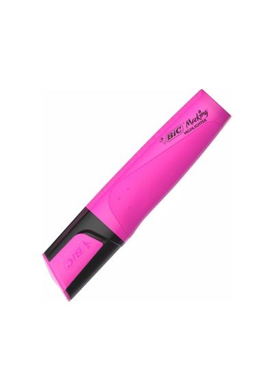 Bic Flat Highlighter Marking Fosforlu Kalem Pembe 968586 Pembe