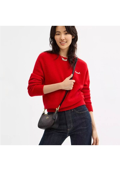 Coach Teri Mini Crossbody Kadın Çanta Acı Kahverengi