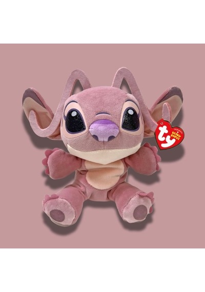 Ty Beanie Babies Disney Lilo & Stitch Angel Peluş - 20 Cm Çok Renkli